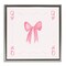 Stupell Industries Queen of Ribbons Card Floating Frame, design by Lucille Price